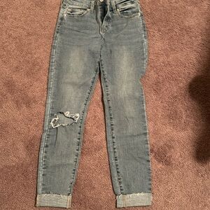 Cut up jeans